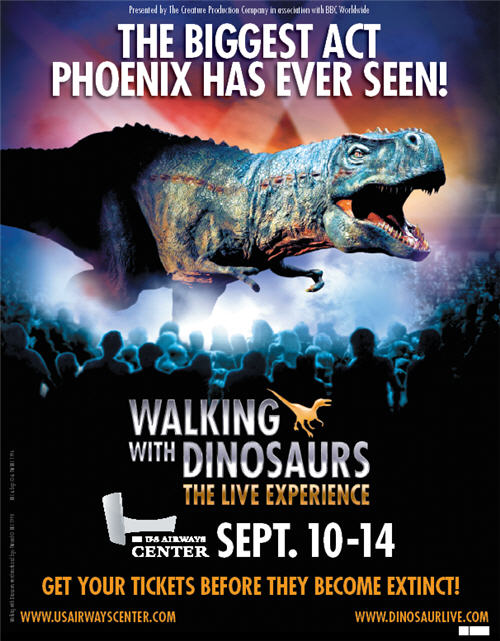 tickets walking with dinosaurs