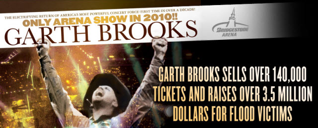 Garth Brooks ticket