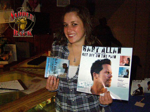 Gary Allan Get Off On The Pain Night at The Saddle Rack