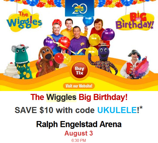 The Wiggles Tickets