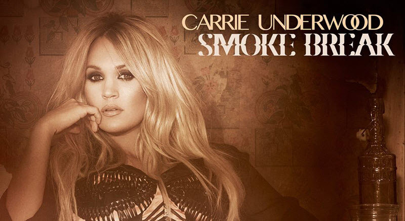 Carrie Underwood Smoke Break