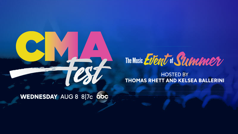 cma fest tv aug 8