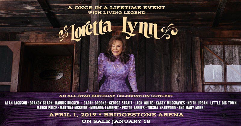 loretta lynn birthday concert