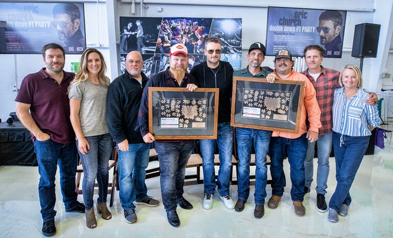 eric church celebrates no 1s