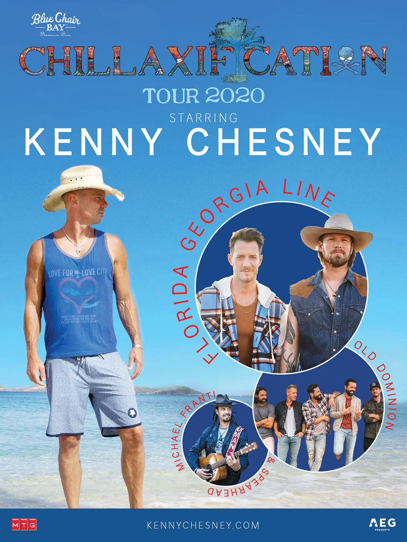 kenny chesney 2020 tour