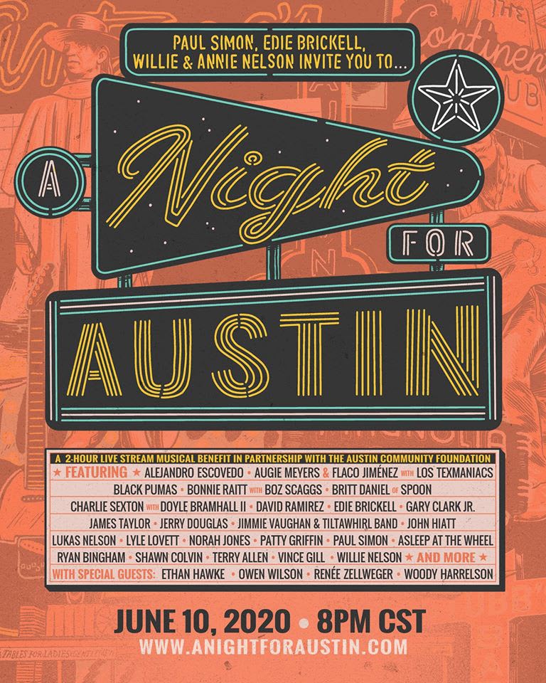 A Night for Austin Lineup