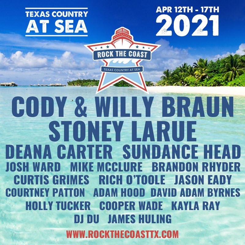 Rock The Coast : Texas Country At Sea | ACountry