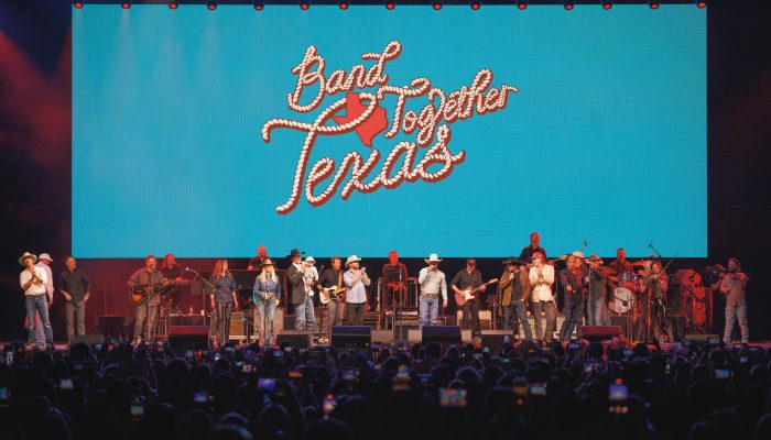 he full lineup of Texas talent joins together on-stage at the Moody Center in Austin, Texas on Aug. 17, 2025, for a triumphant final sing along of “On The Road Again.” | Photo Credit: Jeff Johnson
