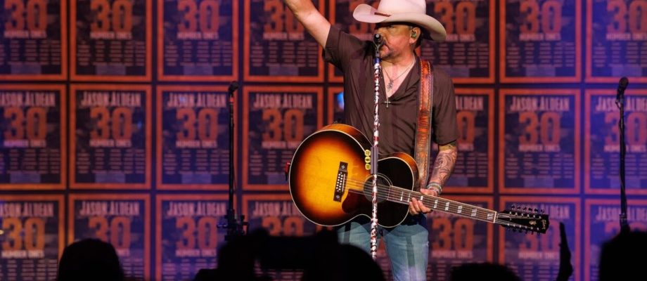 Jason Aldean Stunned by Massive 31 Number Ones Celebration at CRS 2026
