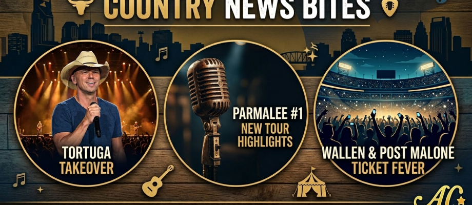 Country News Bites: Kenny Chesney’s Surprise Guest, Parmalee’s #1, and More!