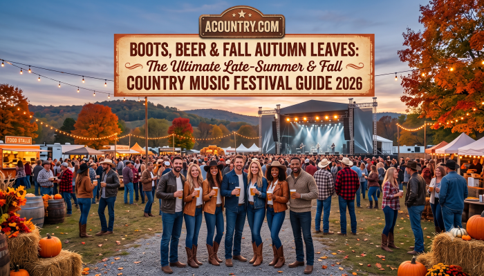 fall concert guide