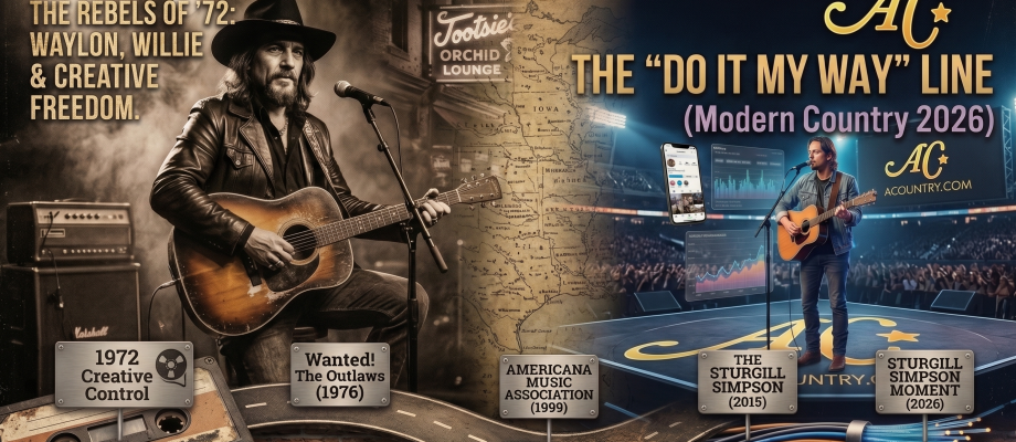 From Waylon and Willie to Today’s Independent Renegades: Outlaw Country Never Really Left