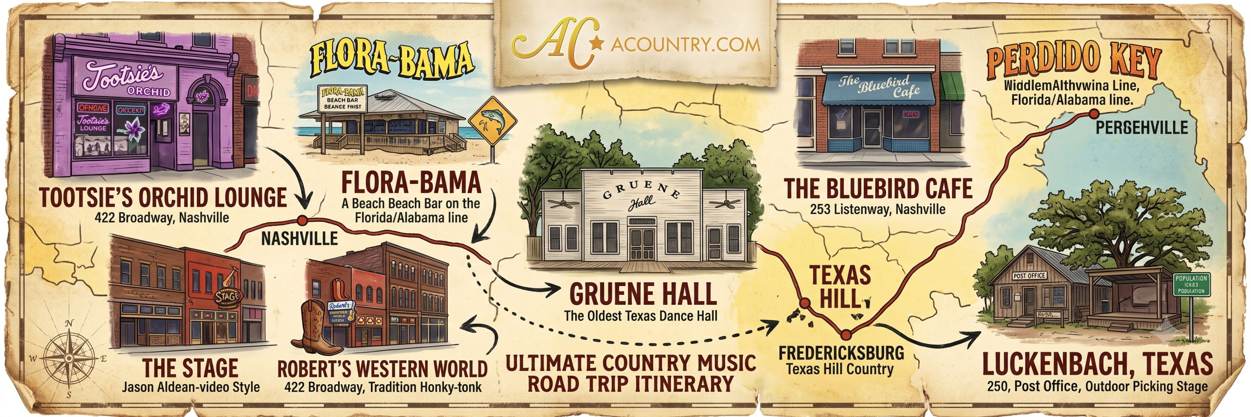 country road trip