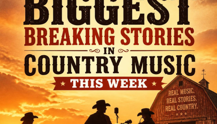 top country music stories this week
